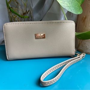 Beige Kate Spade Continental Wallet